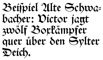 deutsch gothic font generator